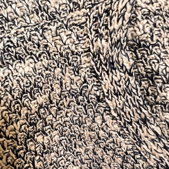 One World Pull Over Sweater Sz PL Kangaroo Pockets Hoodie Blue Long Sleeves - Picture 6 of 16